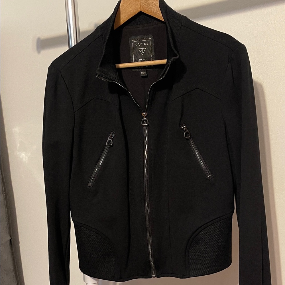 Guess Women's Sleek Black Jacket